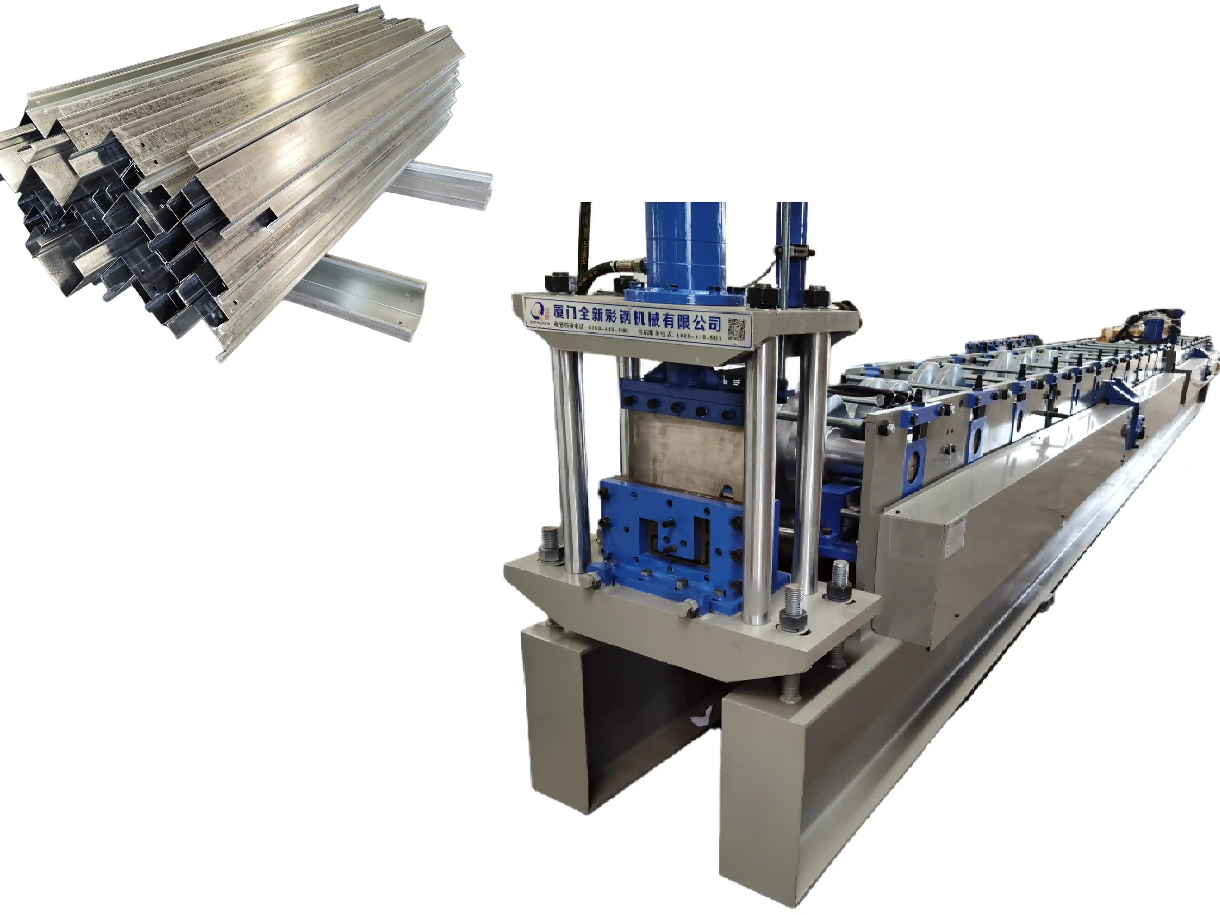 コンテナハウス鉄骨成形機